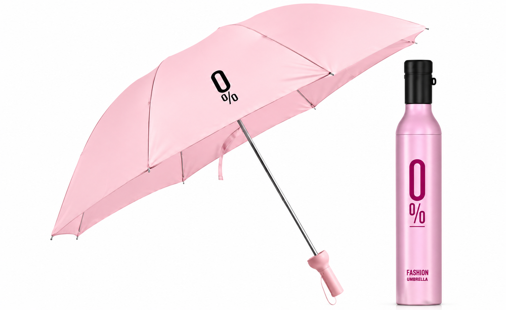 Creative Bottle Shape Folding Umbrell