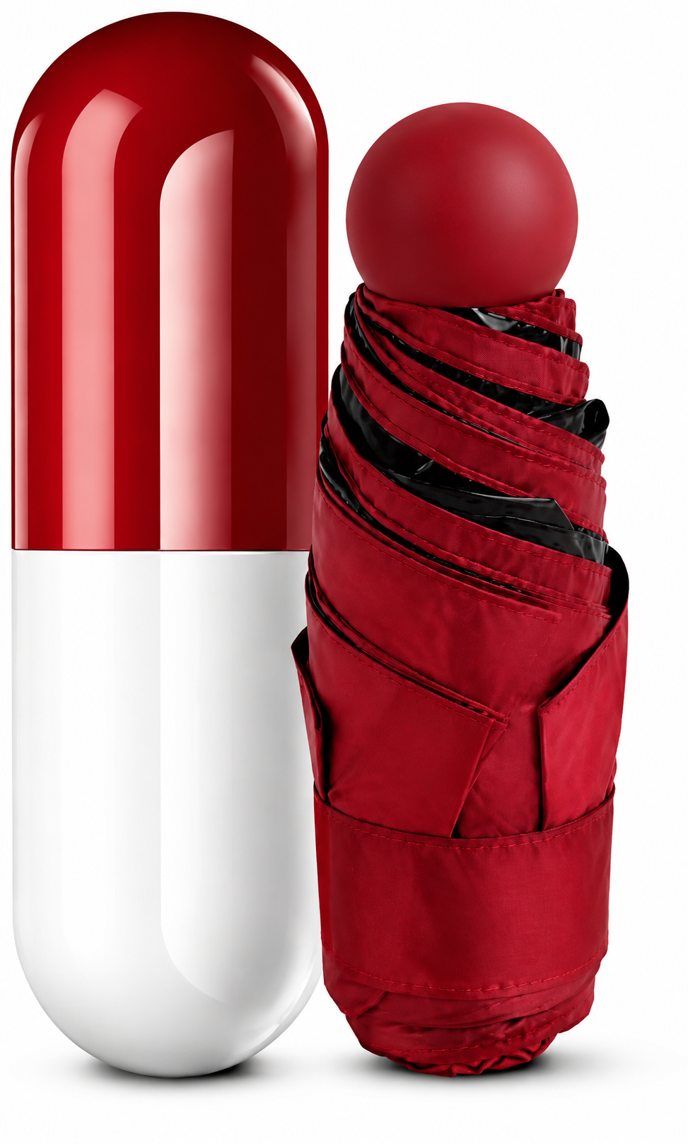 Capsule Foldable Umbrella