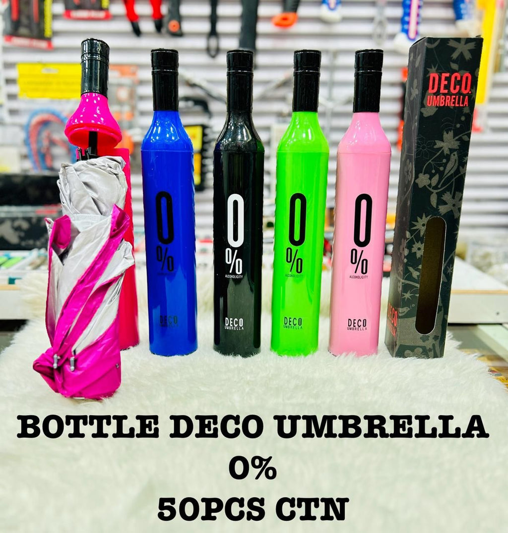 Creative Bottle Shape Folding Umbrell